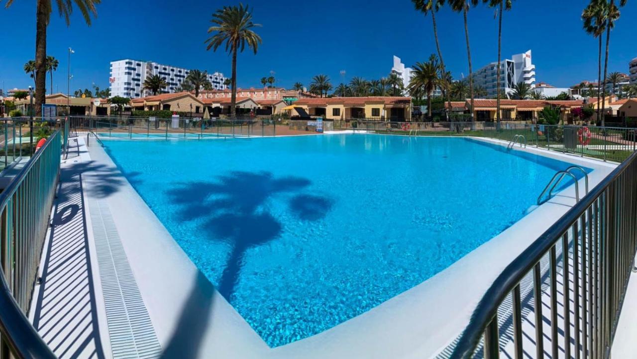 Bungalow Con Flamboyan En Maspalomas Сasa de vacaciones Playa del Inglés
